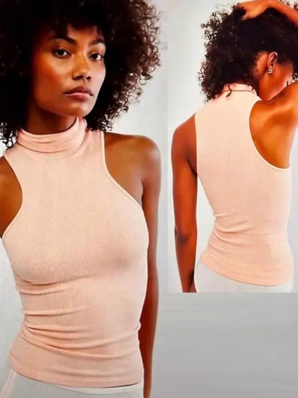 NWT Always Ready Seamless Turtleneck Tank SIZE XS/S - Picture 2 of 6